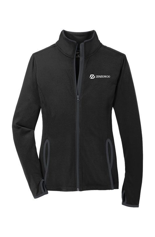 Womens Sport-Wick Jacket (Black)
