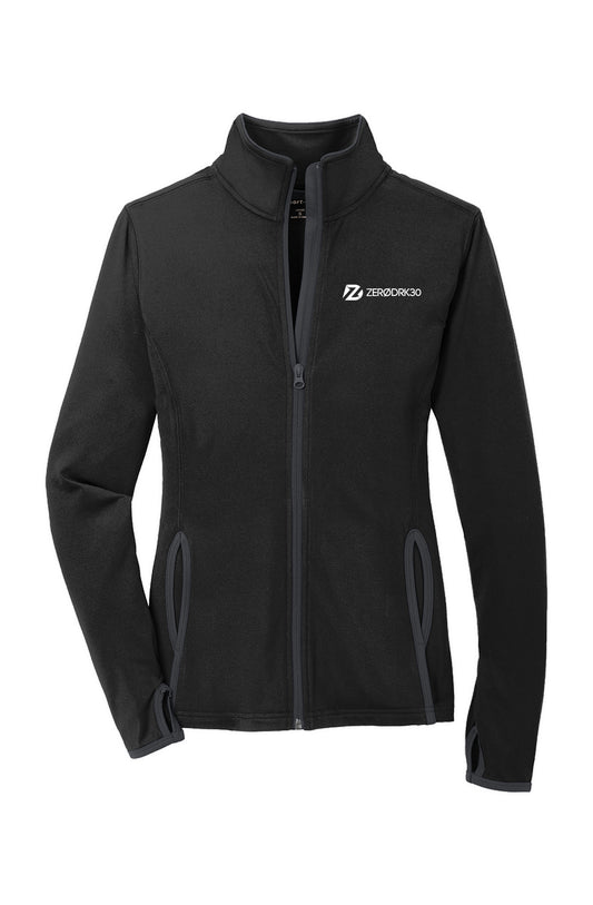 Womens Sport-Wick Jacket (Black)