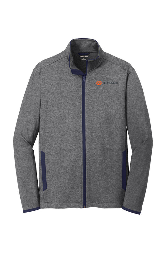 Men&amp;#39;s Sport-Wick Jacket (Gray-Blue)
